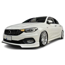 Fiat Egea (2015 - 2022) Custom Yan Marşpiyel Seti (Plastik)